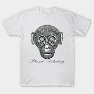 Bored Ape on Planet Monkey T-Shirt